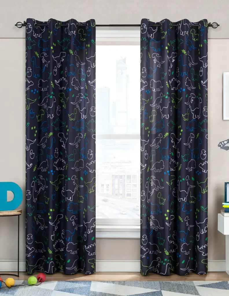 CORTINA MICRO ESTAMPADA