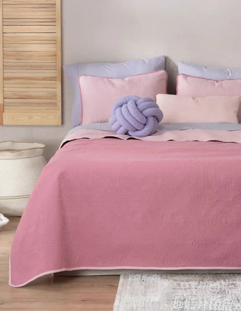 EDREDÓN PINSONIC RT ROSA OSCURO-ROSA