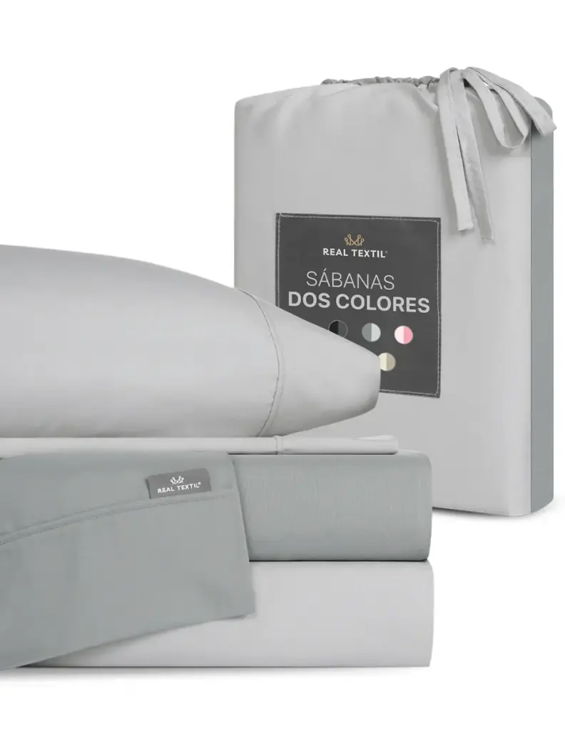 SABANA MICROFIBRA RT DOS COLORES