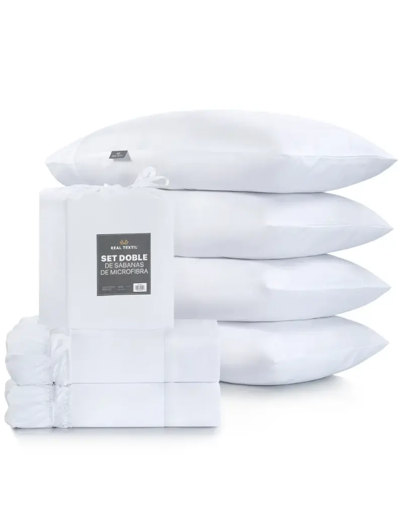 SET DOBLE SABANA MICROFIBRA RT