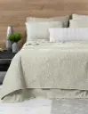 SET EDREDÓN PINSONIC-SABANAS RT Khaki- Beige 