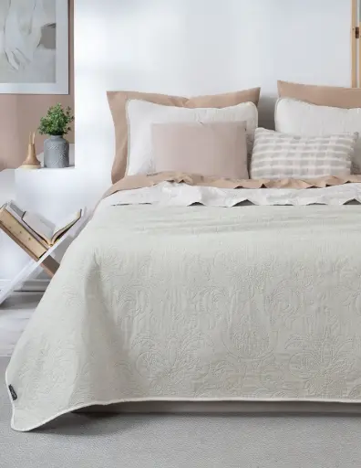 EDREDÓN PINSONIC RT KHAKI/BEIGE