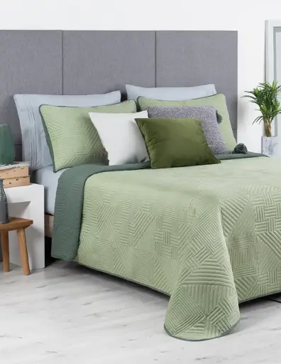 EDREDÓN PINSONIC RT VERDE/VERDE OSCURO