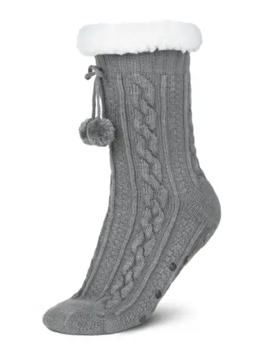 CALCETINES TÉRMICOS CON BORLAS